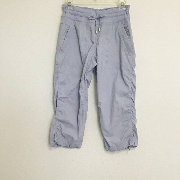 Lululemon Studio Crop Fossil Size 6 - Picture 1 of 10